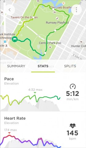 Die neue Tomtom-Sports-App (Bild: Tomtom)